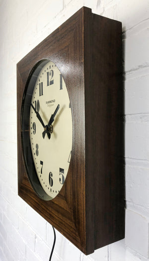 LARGE Antique HAMMOND Bichronous Electric Wall Clock | eXibit collection