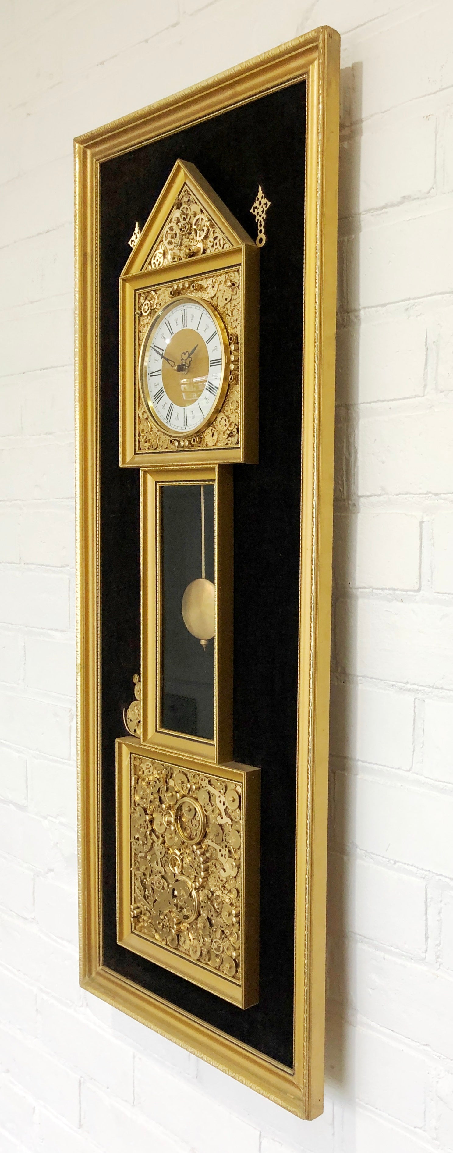 Vintage  HICKORY DICKORY DOCK Battery Grand Style Wall Clock | eXibit collection