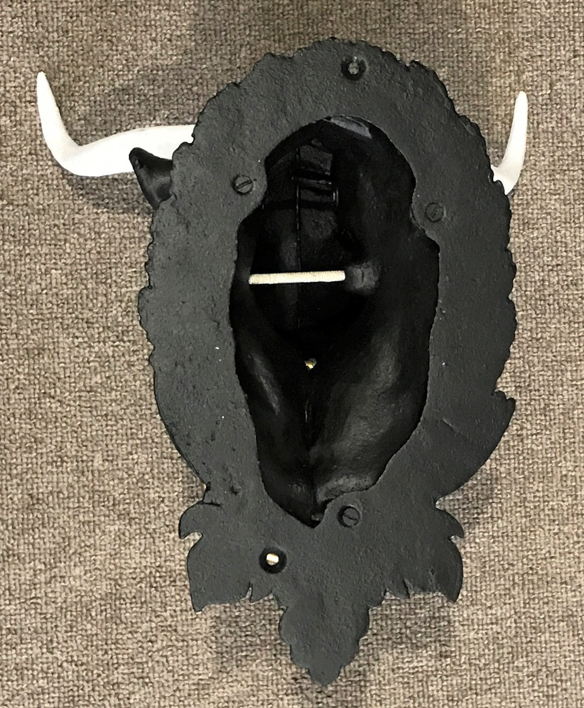 Vintage Cast Iron Bull Head | eXibit collection