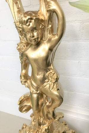 Cherub Pedestal