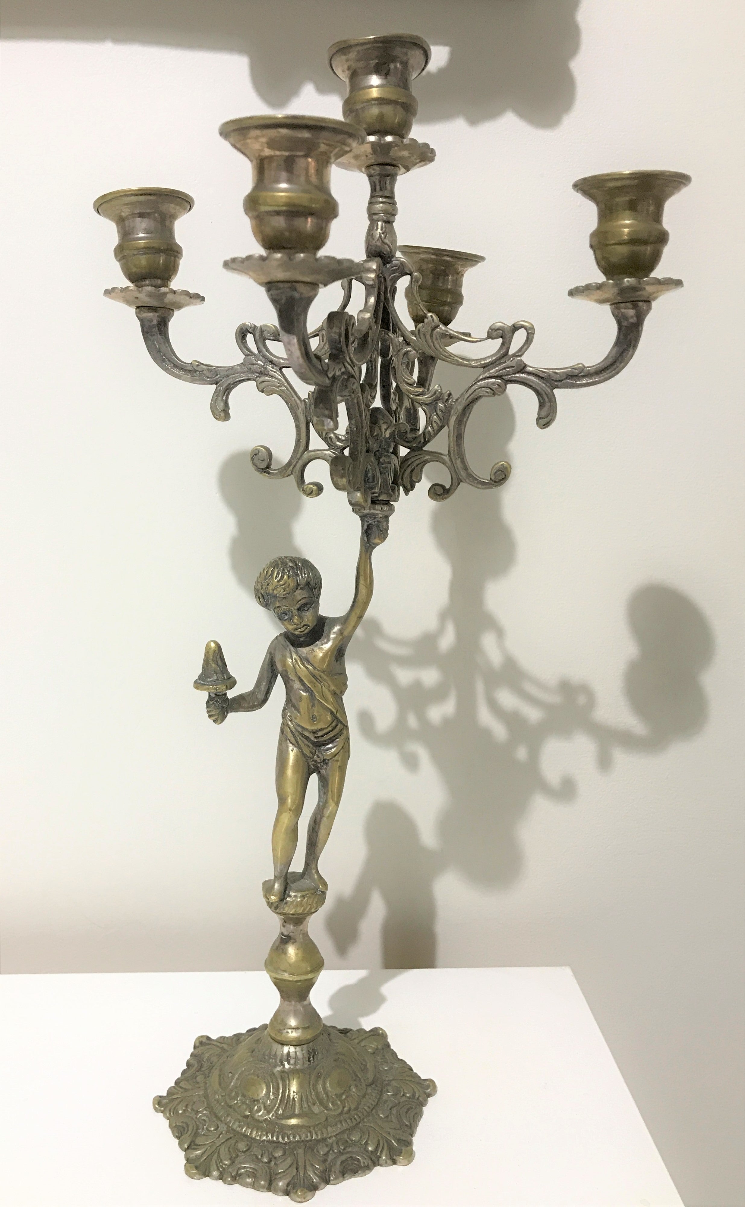 Cherub Candelabra