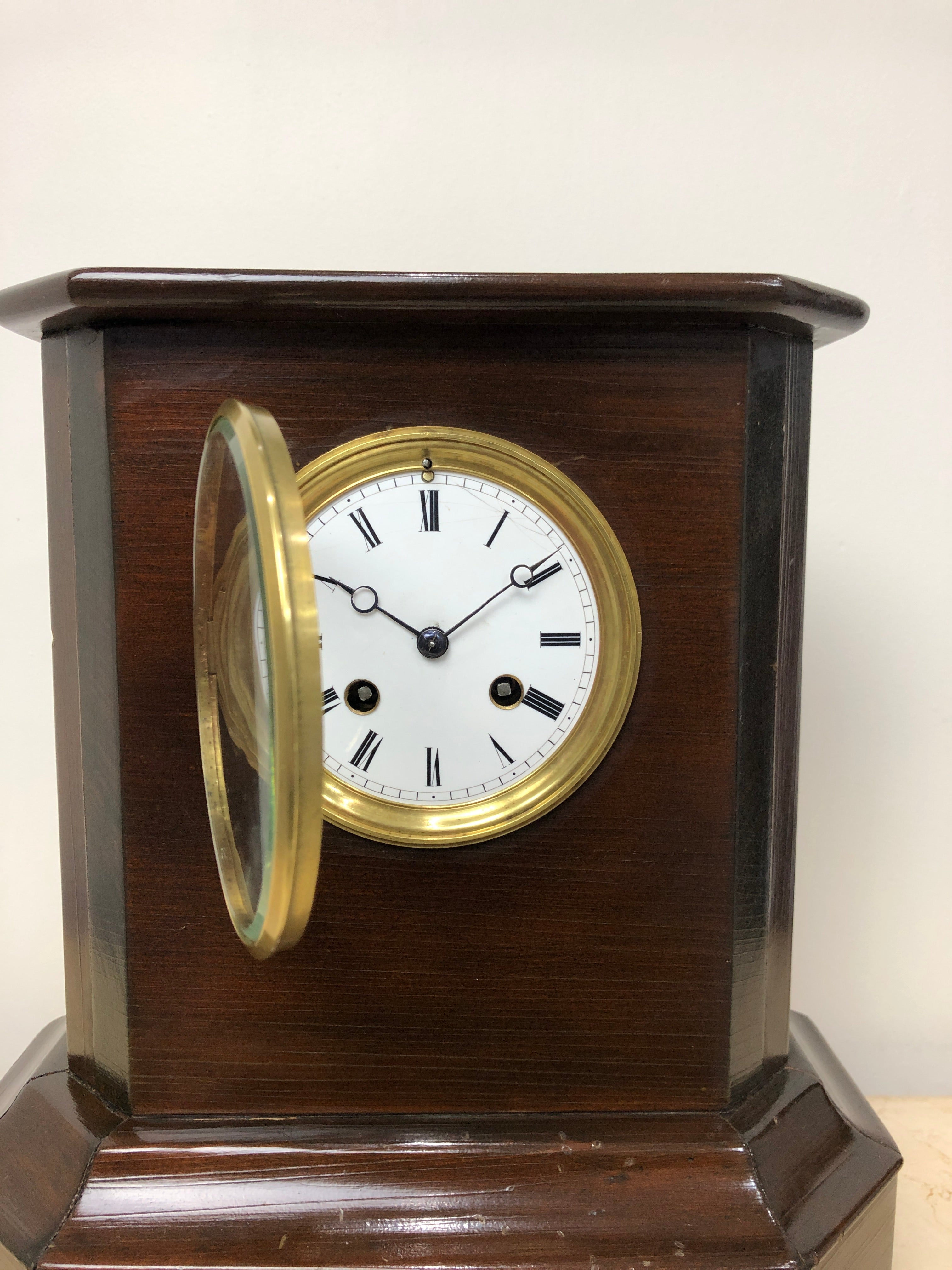 Antique Japy Freres Eils 1855 Bell Chime Mantel Clock | eXibit collection