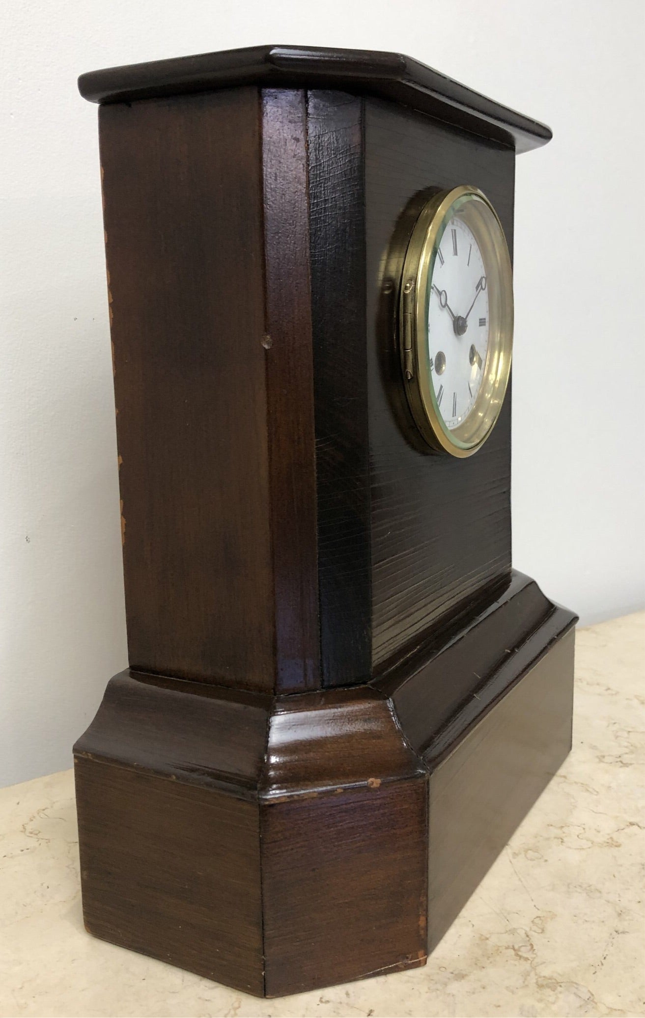 Antique Japy Freres Eils 1855 Bell Chime Mantel Clock | eXibit collection