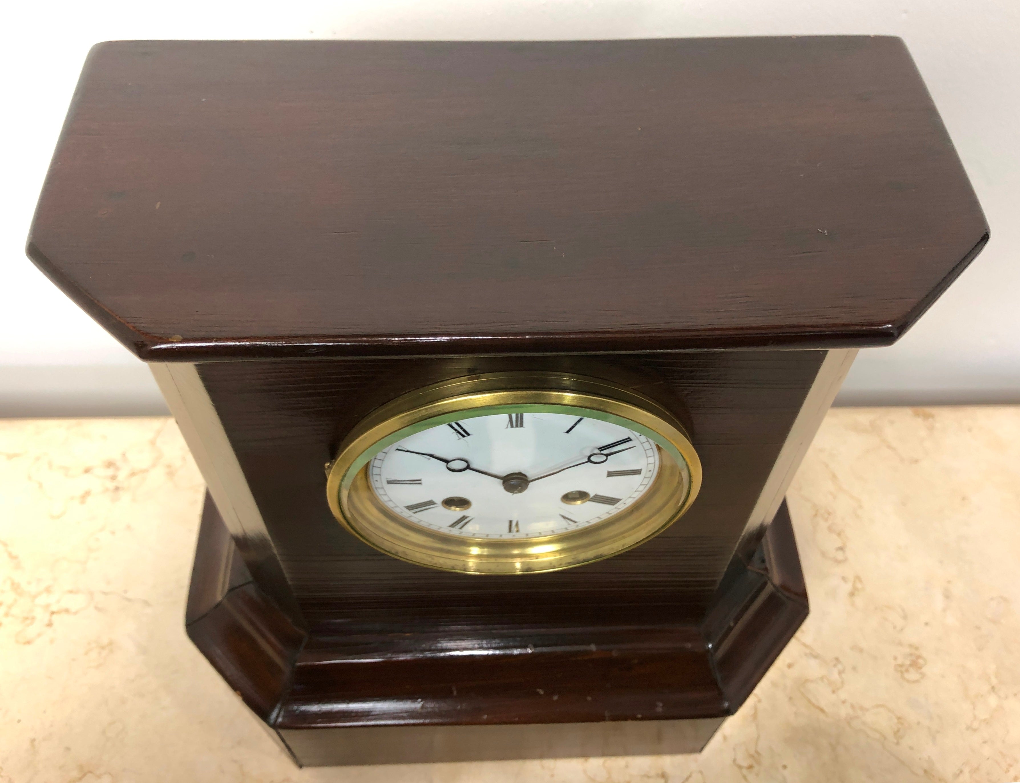 Antique Japy Freres Eils 1855 Bell Chime Mantel Clock | eXibit collection