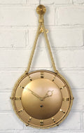 Vintage SCHATZ Maritime Ship Rope Wall Clock | eXibit collection
