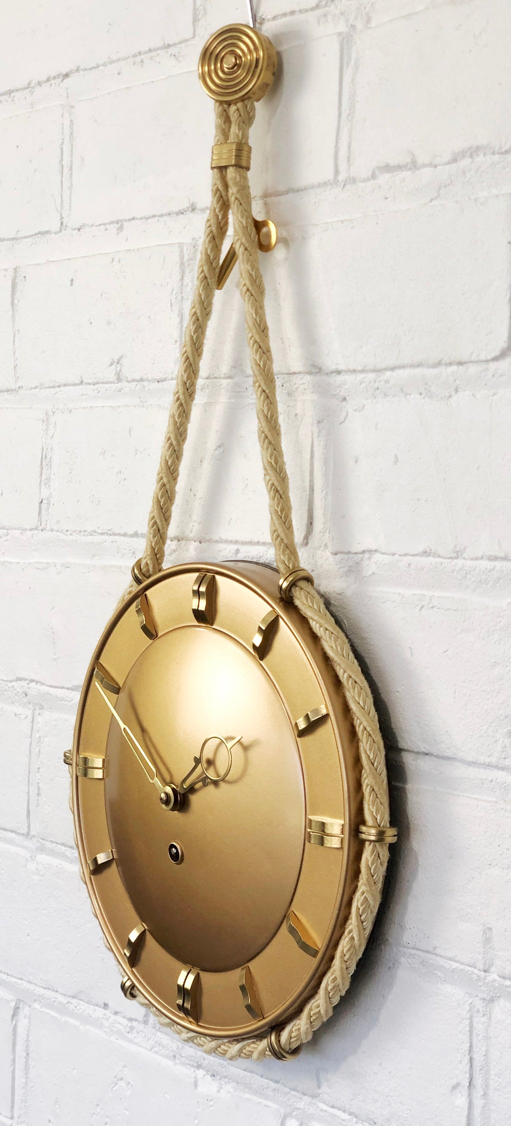 Vintage SCHATZ Maritime Ship Rope Wall Clock | eXibit collection