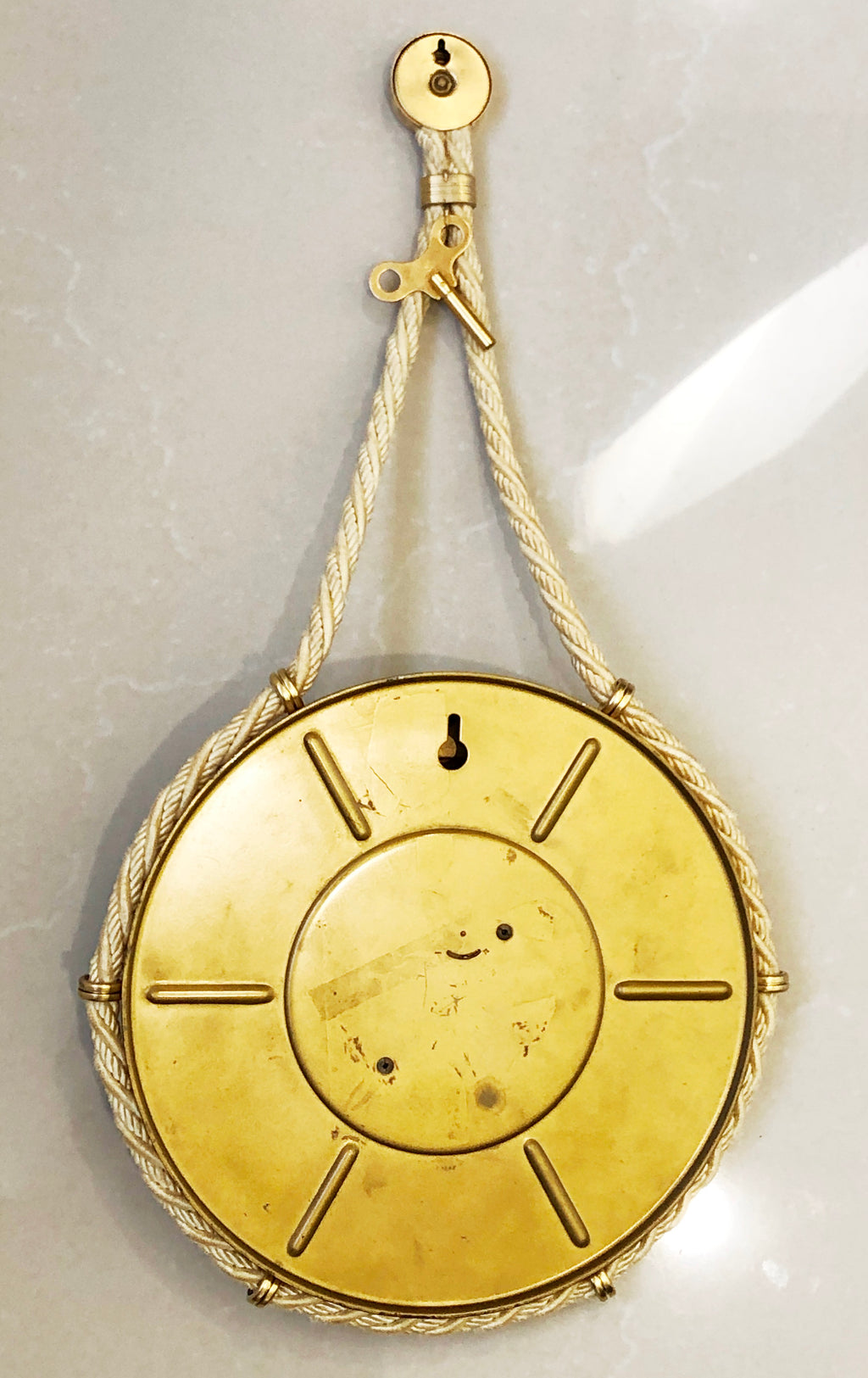 Vintage SCHATZ Maritime Ship Rope Wall Clock | eXibit collection