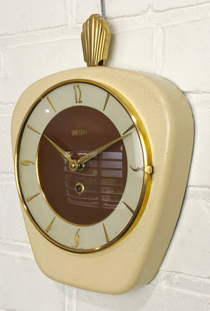Vintage Original PETER UHREN German Kitchen Wall Clock | eXibit collection