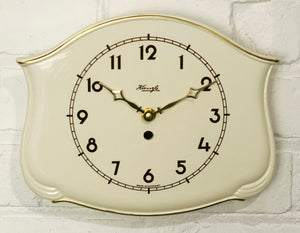 Vintage KIENZLE Ceramic Quartz Kitchen Wall Clock | eXibit collection