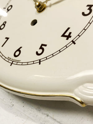 Vintage KIENZLE Ceramic Quartz Kitchen Wall Clock | eXibit collection