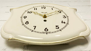 Vintage KIENZLE Ceramic Quartz Kitchen Wall Clock | eXibit collection