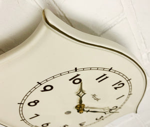 Vintage KIENZLE Ceramic Quartz Kitchen Wall Clock | eXibit collection