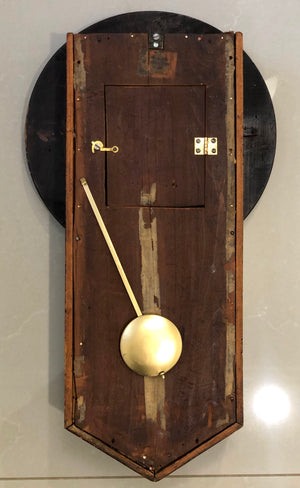 Antique Nardin Chronometer 31 Day Calendar Battery Wall Clock | eXibit collection