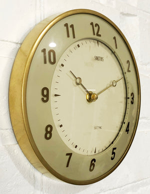 Vintage Smiths Sectric Metal Kitchen Wall Clock | eXibit collection