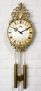 Vintage Tempus Fugit BIM BAM Chime Wall Clock | eXibit collection