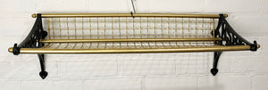 Vintage NSWR Cast Iron and Brass Railway Luggage Rack | eXibit collection