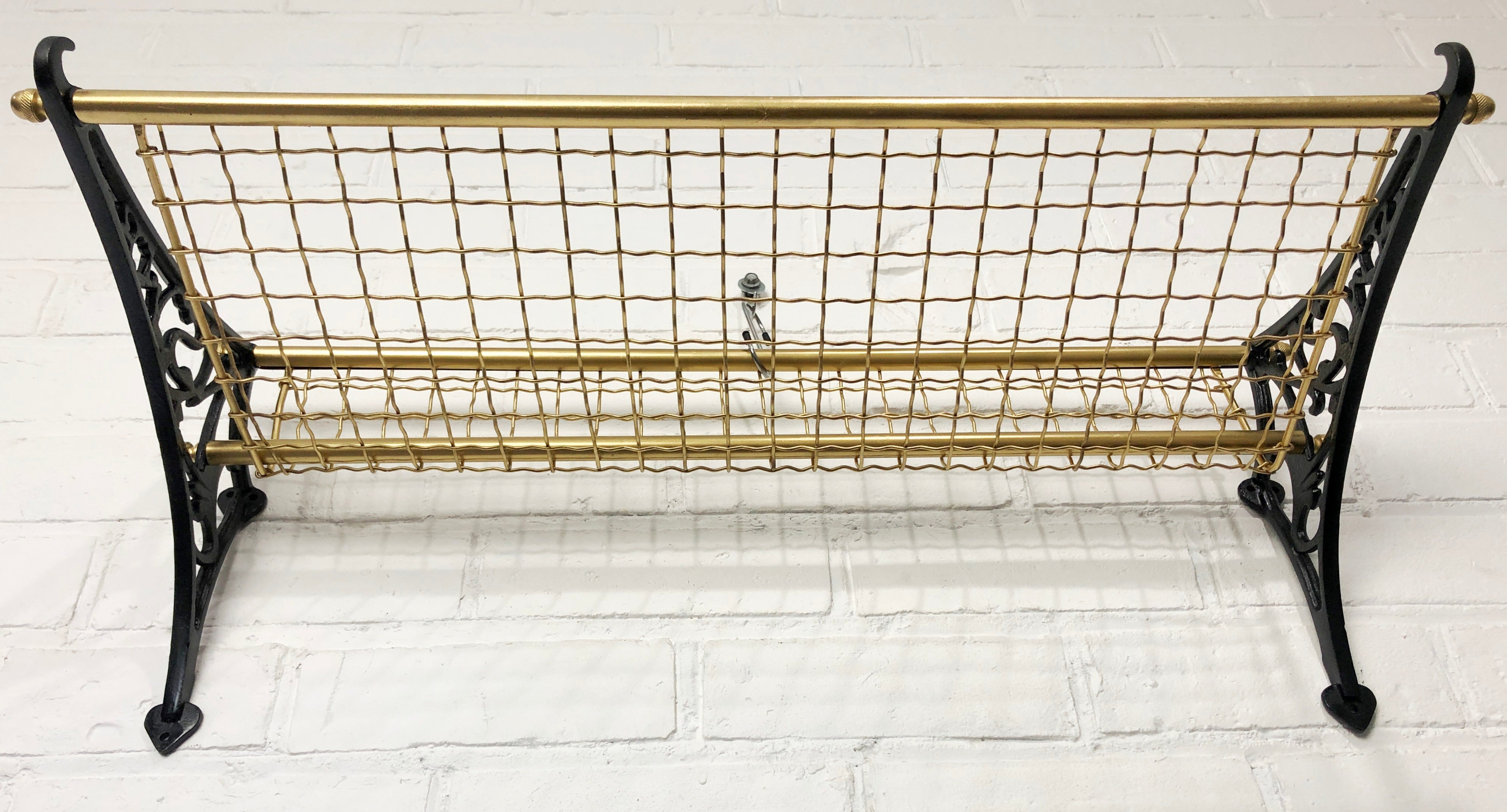 Vintage NSWR Cast Iron and Brass Railway Luggage Rack | eXibit collection