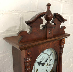 Vintage 31 Day NATIONWIDE Pendulum Chime Wal Clock | eXibit collection