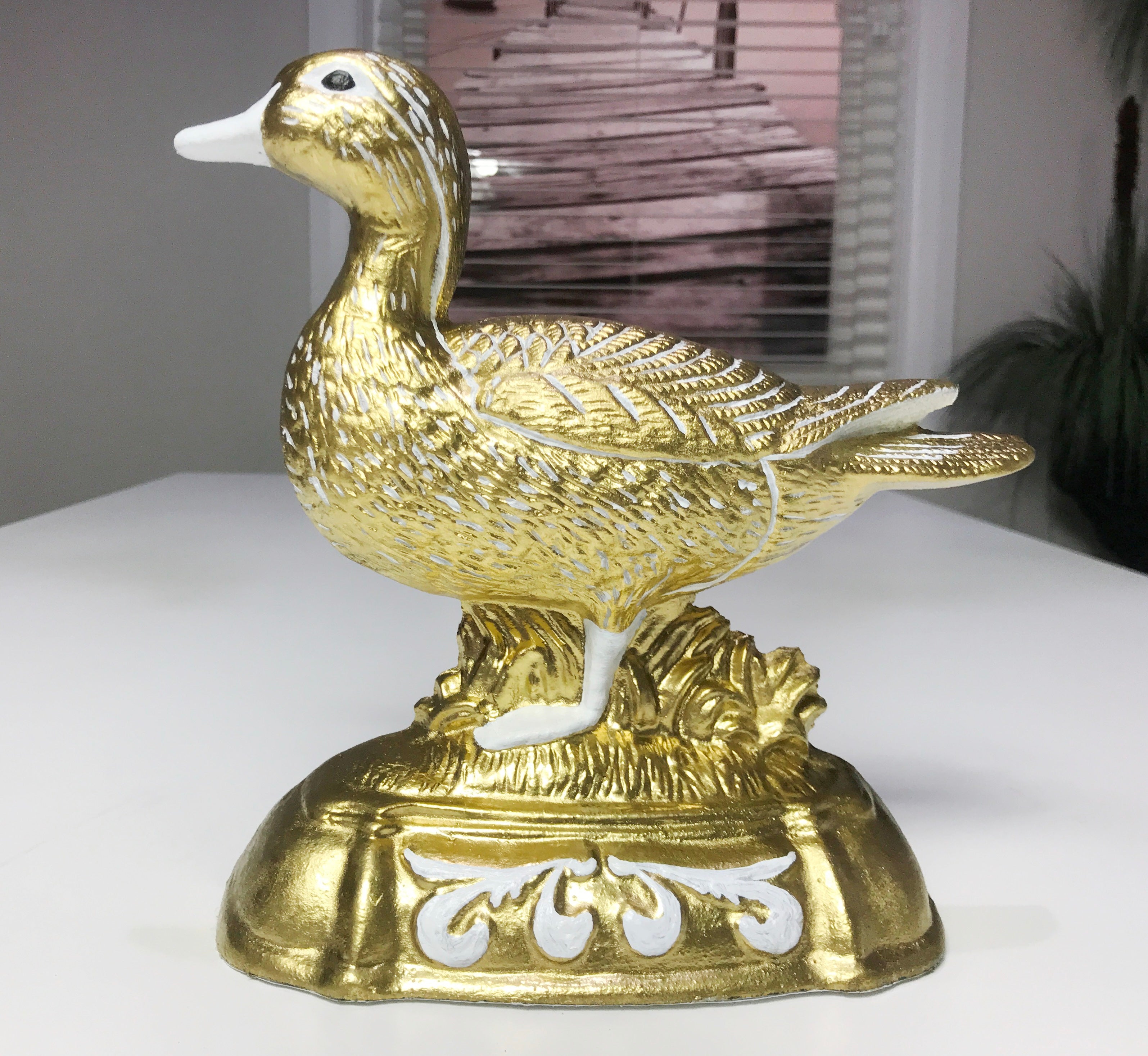 Vintage Cast Iron Duck Doorstop | eXibit collection