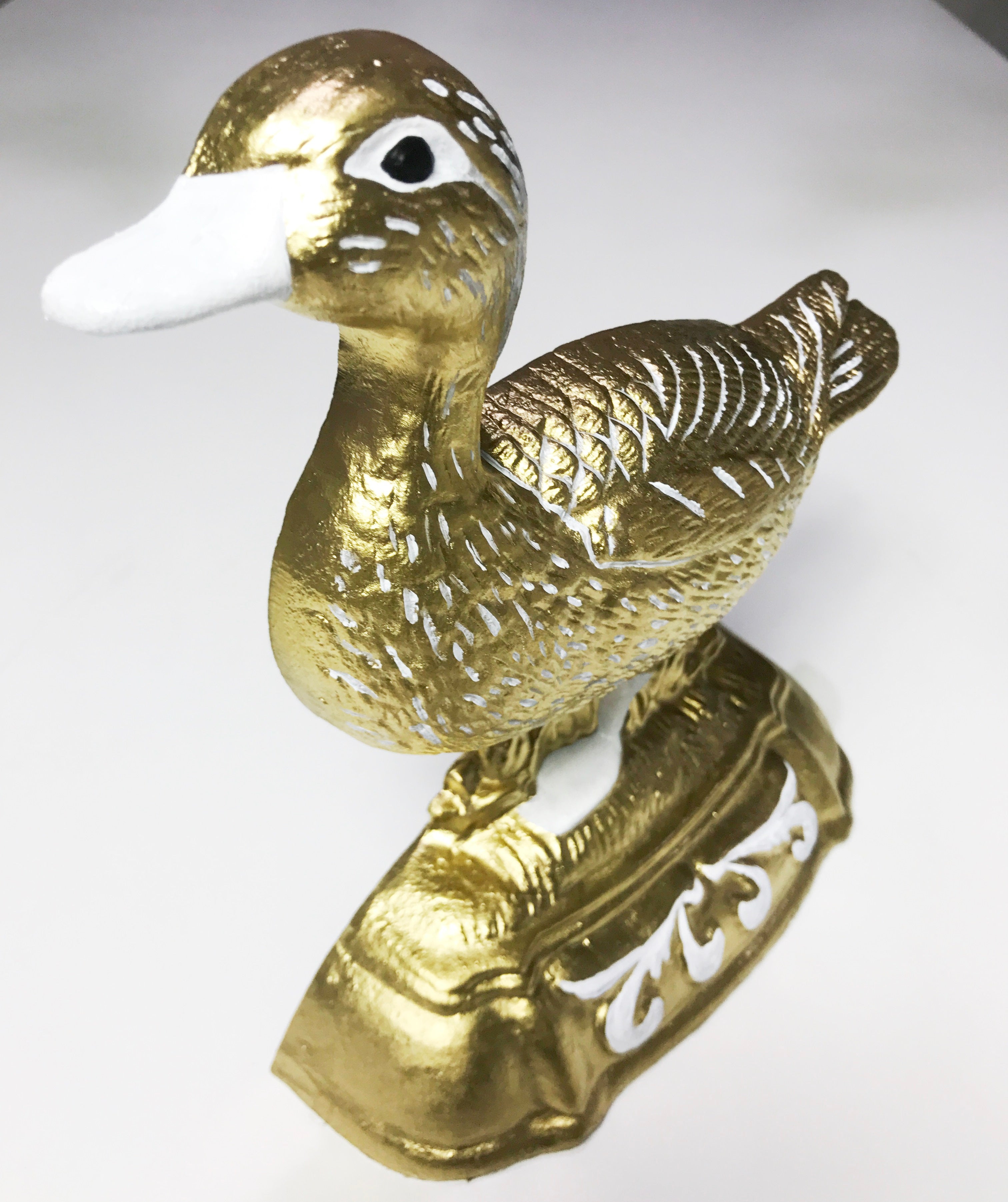 Vintage Cast Iron Duck Doorstop | Adelaide Clocks