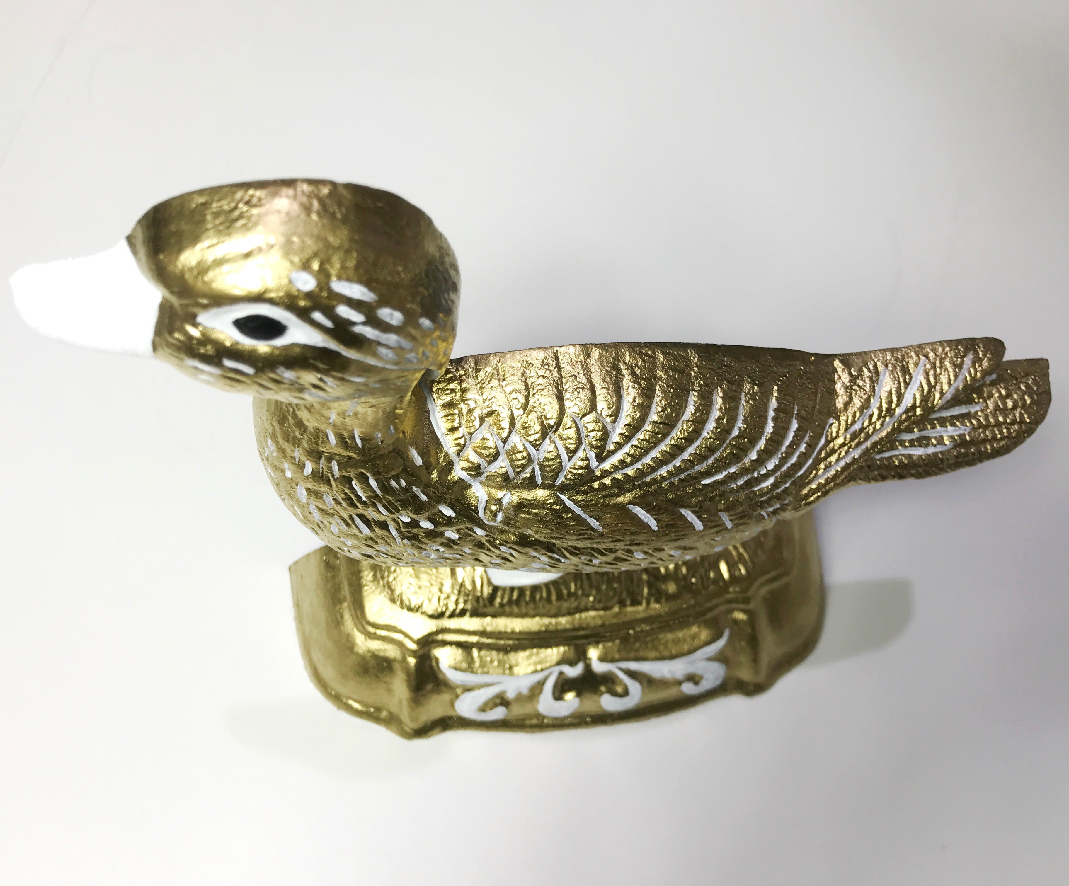 Vintage Cast Iron Duck Doorstop | Adelaide Clocks