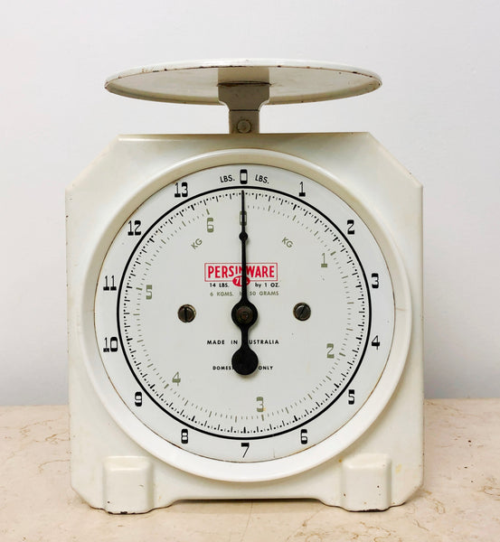 Original Vintage Persinware 6kg Metal Kitchen Scale | eXibit collection