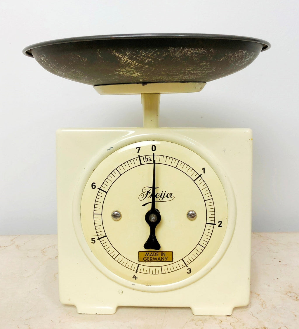 Original Vintage FREYA Metal Kitchen Scale | Adelaide Clocks
