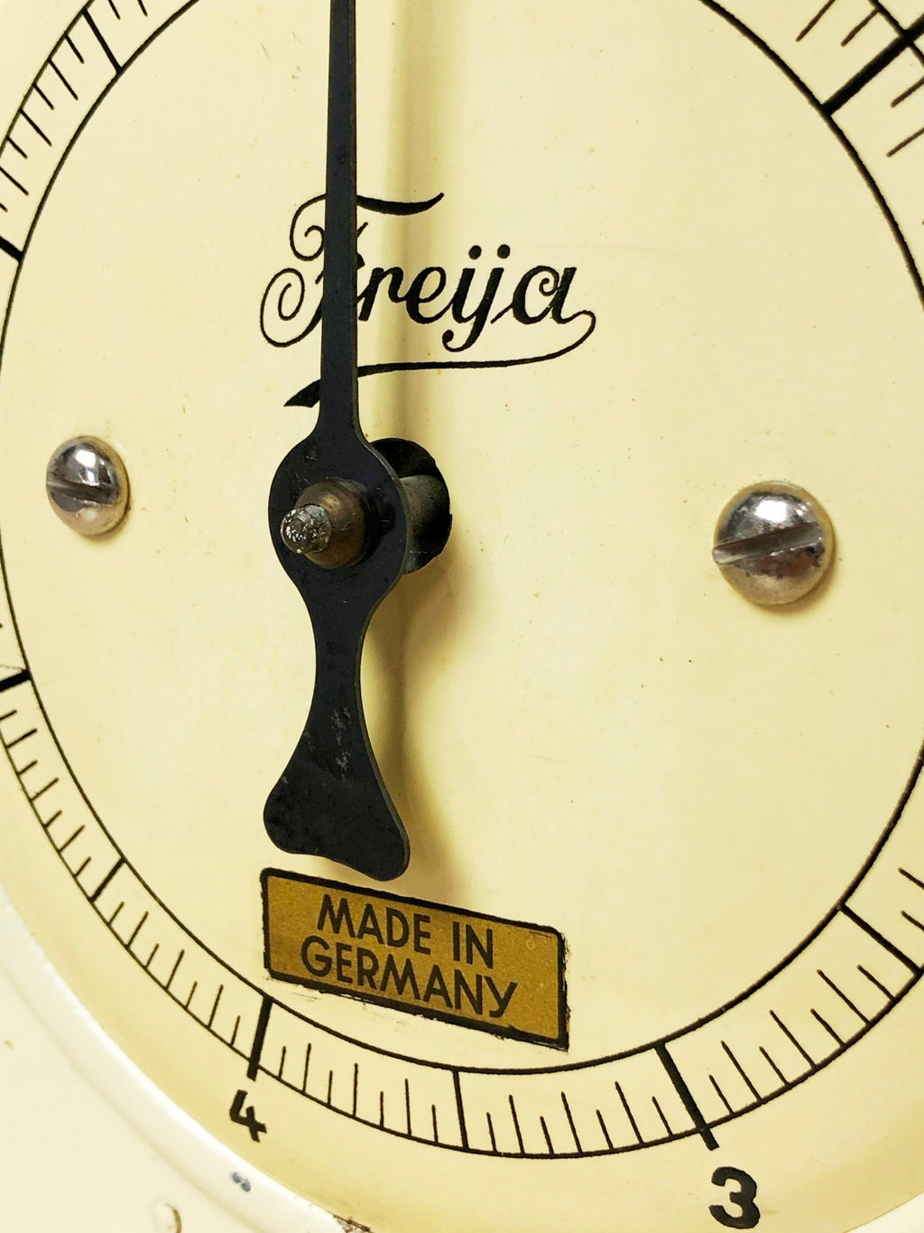 Original Vintage FREYA Metal Kitchen Scale | Adelaide Clocks