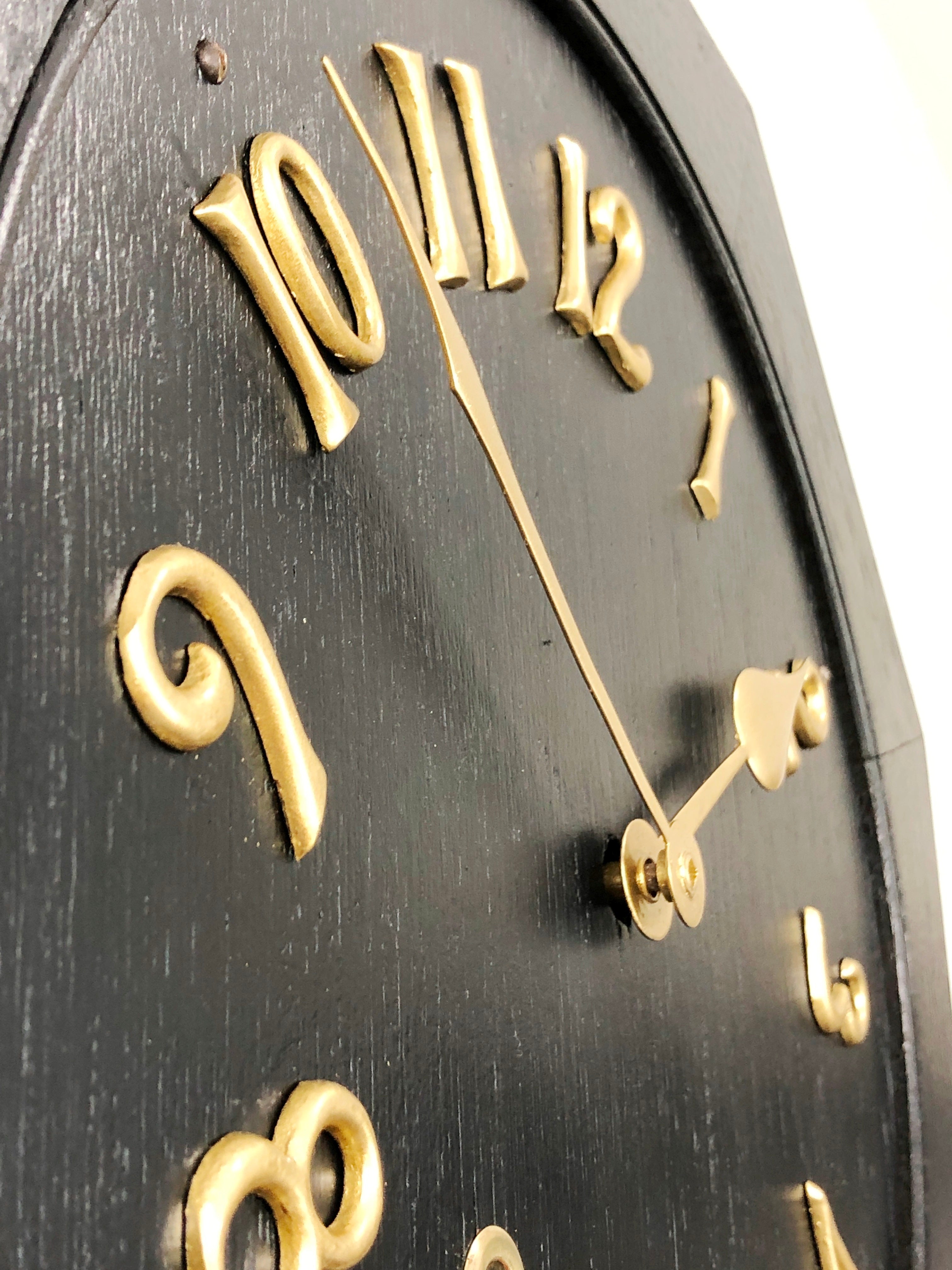 Antique NEW HAVEN Octagon Wall Clock | eXibit collection