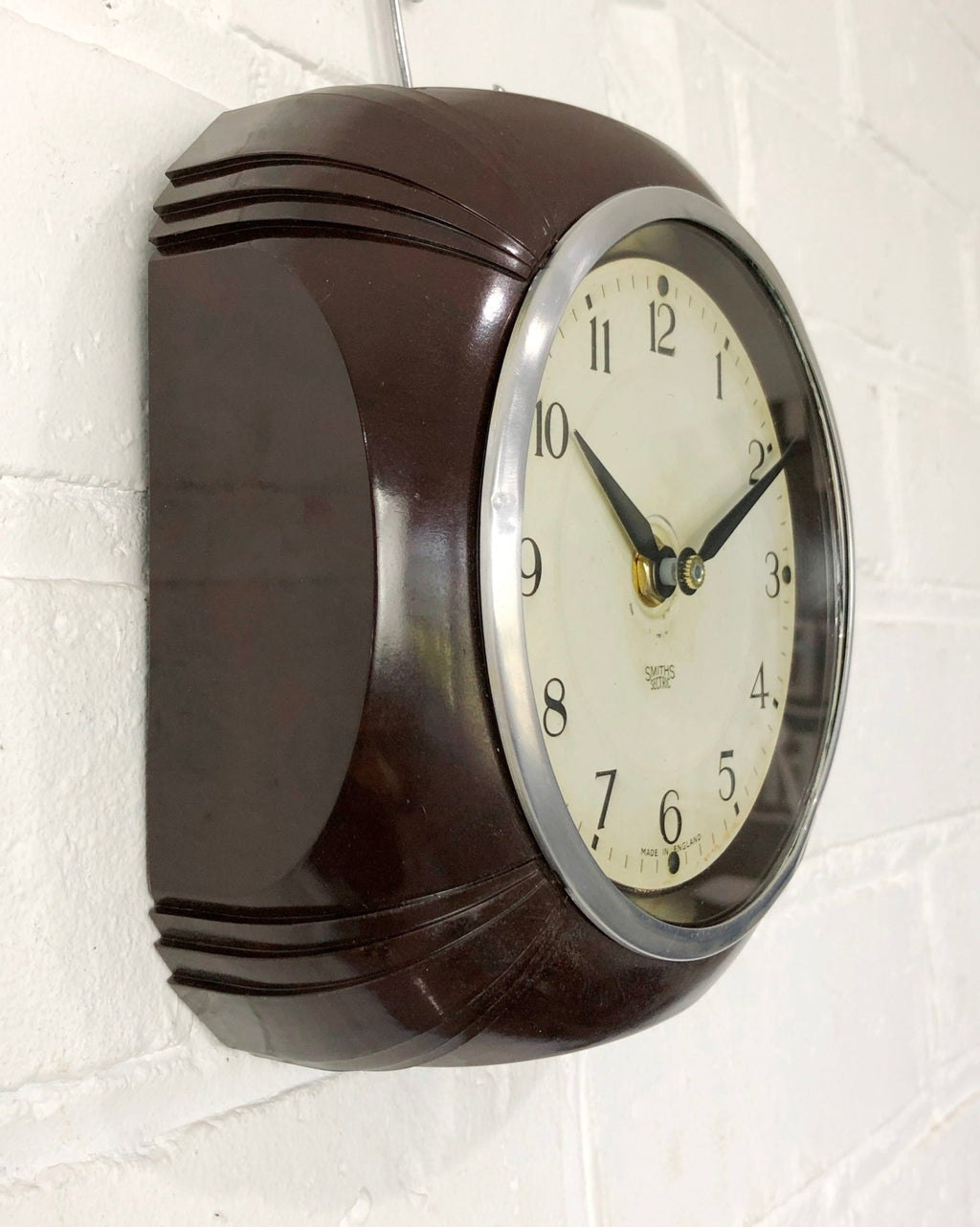 Original Smiths Sectric Bakelite Kitchen Wall Clock | Adelaide Clocks