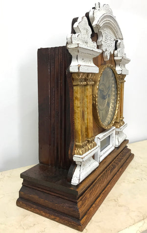 Antique Ingraham Bell and Hammer Chime Mantel Clock | eXibit collection