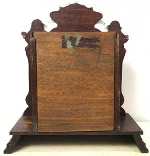 Antique Ingraham Bell and Hammer Chime Mantel Clock | eXibit collection