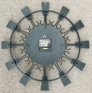Vintage Starburst SMITHS Battery Wall Clock | eXibit collection