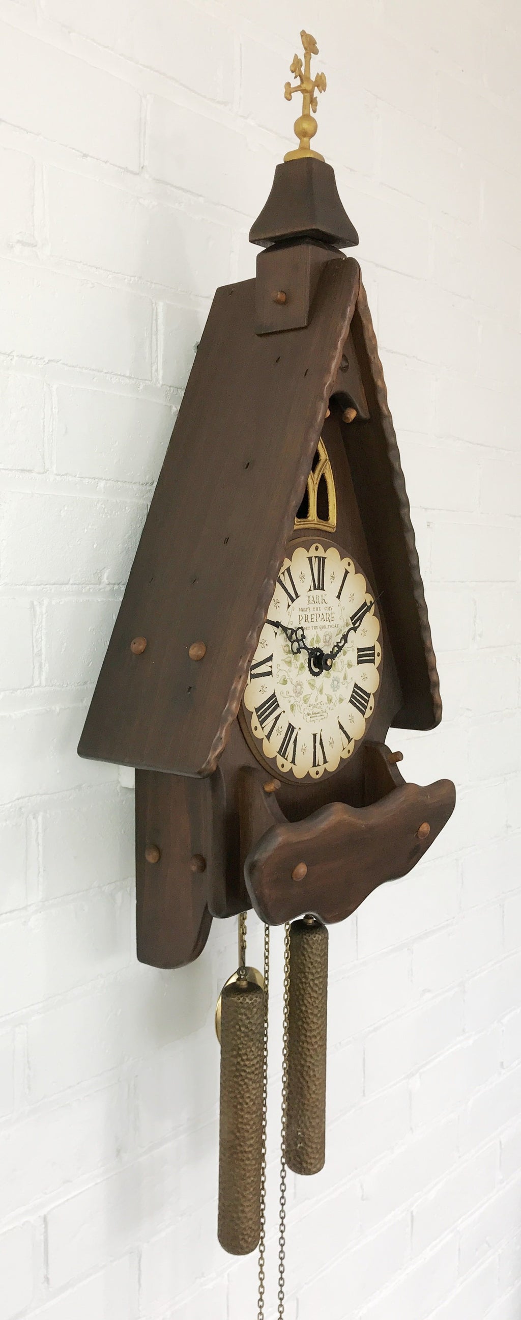 Vintage Cathedral New England Wall Clock | eXibit collection