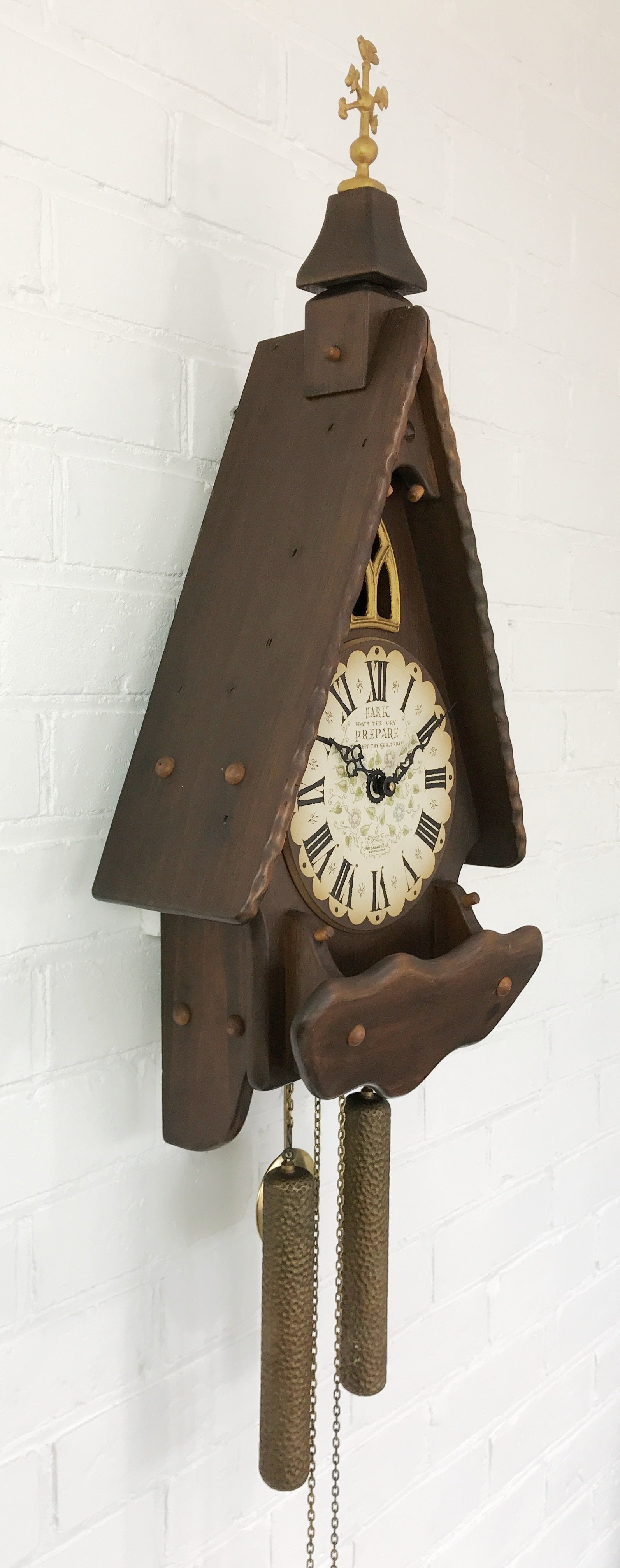 Vintage Cathedral New England Wall Clock | eXibit collection