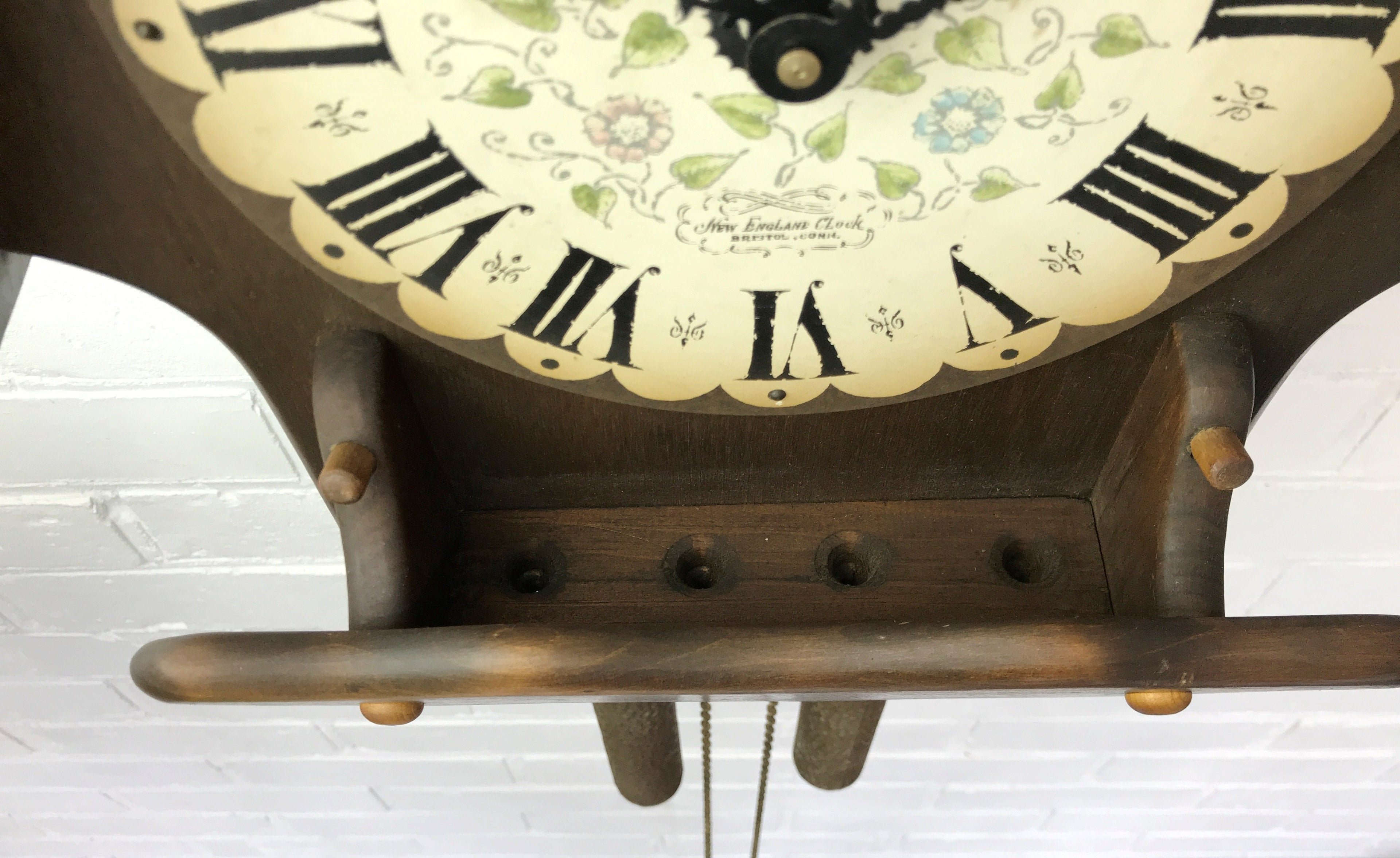 Vintage Cathedral New England Wall Clock | eXibit collection