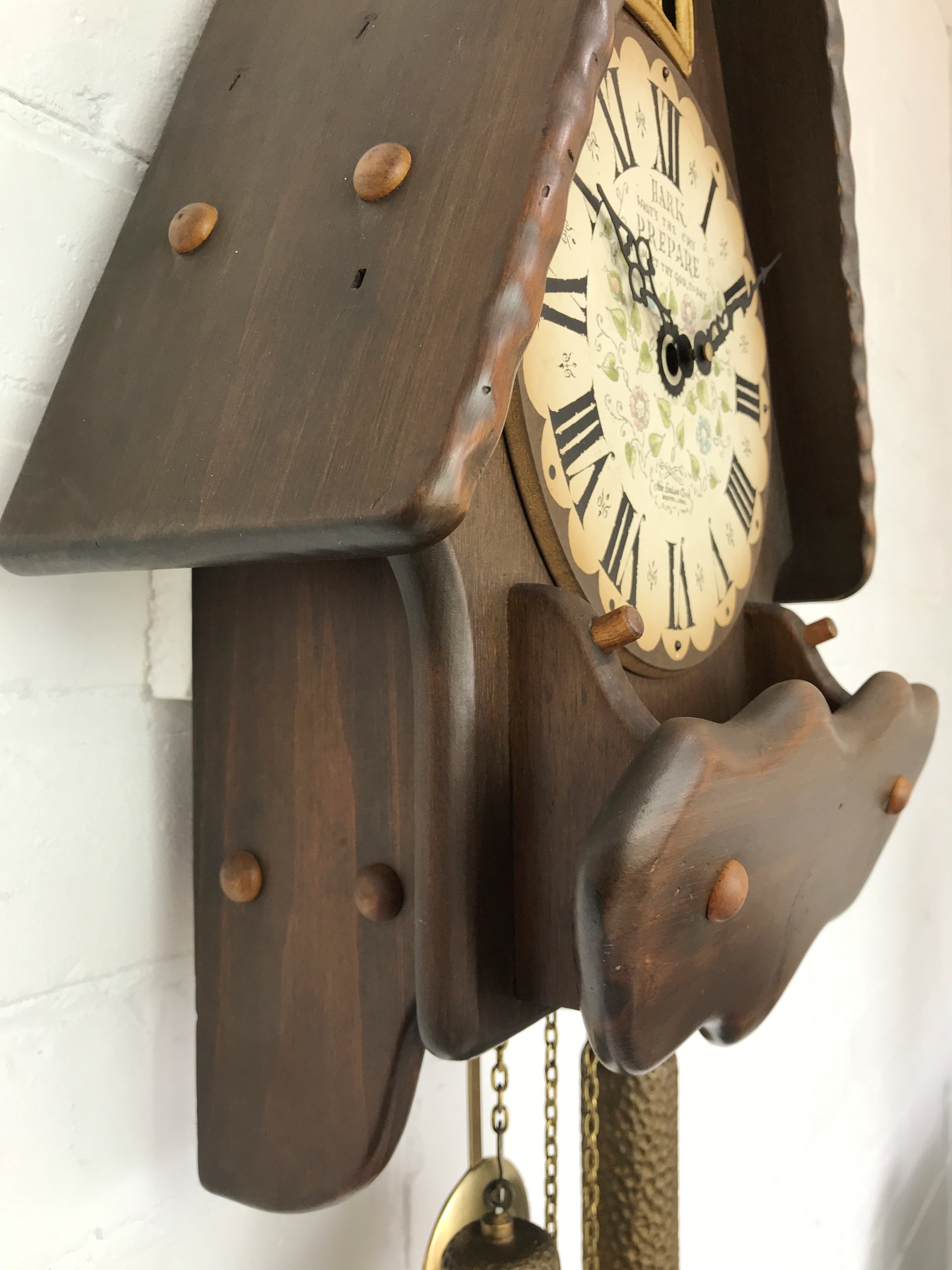 Vintage Cathedral New England Wall Clock | eXibit collection