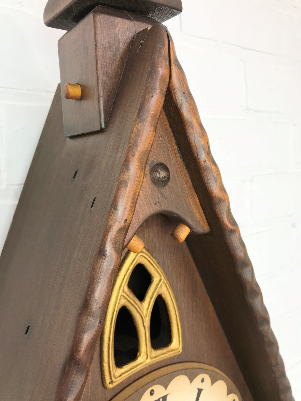 Vintage Cathedral New England Wall Clock | eXibit collection