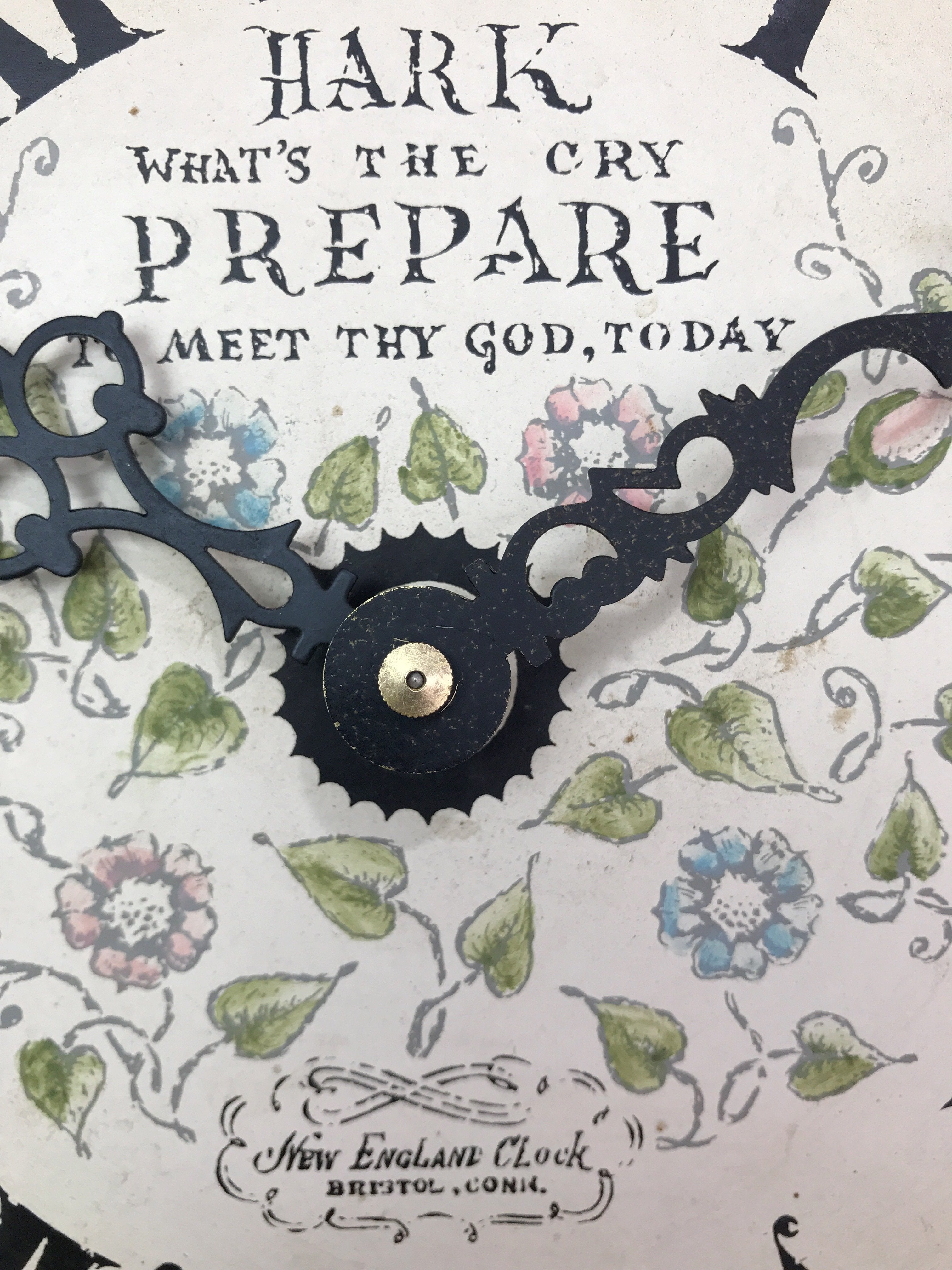 Vintage Cathedral New England Wall Clock | eXibit collection