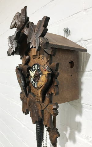 Vintage Original Bird Chime Cuckoo Clock | eXibit collection