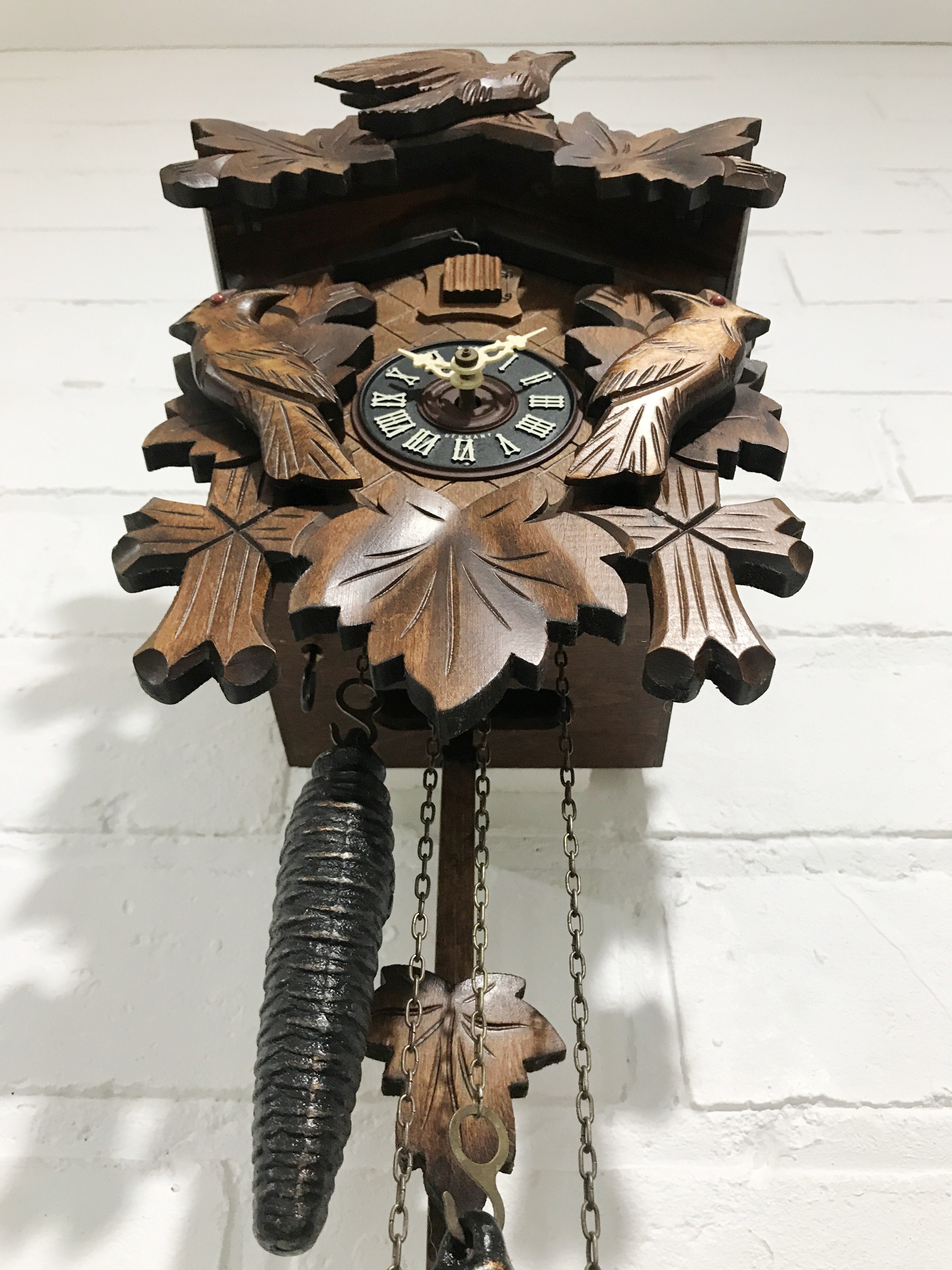 Vintage Original Bird Chime Cuckoo Clock | eXibit collection