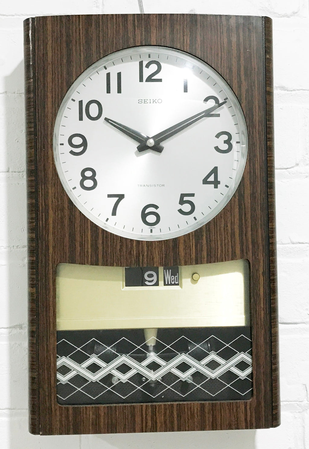 Vintage Time & Date Wall Clock | eXibit Collection