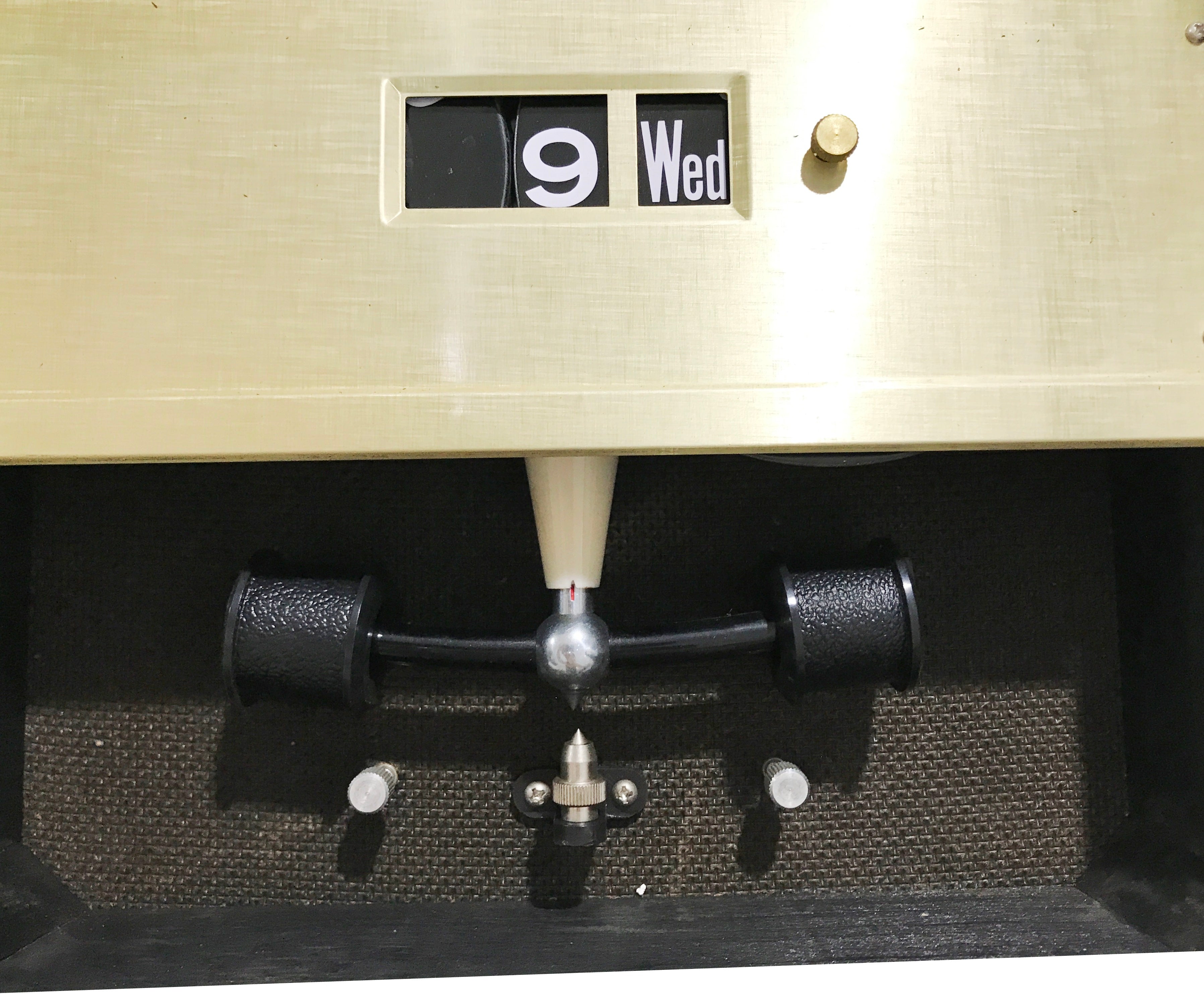 Vintage Time & Date Wall Clock | eXibit Collection