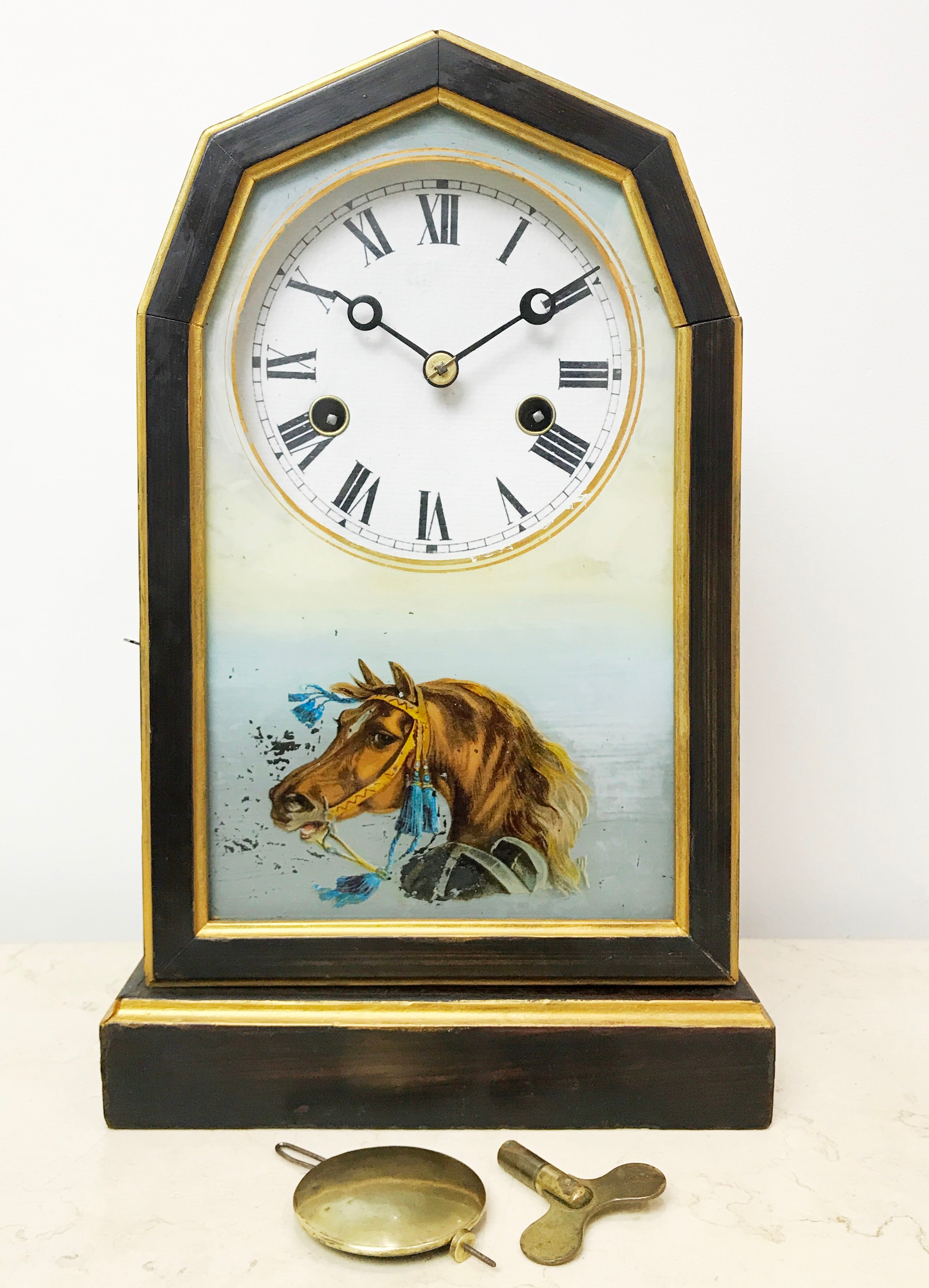 Antique Junghans Mantel Clock | eXibit collection