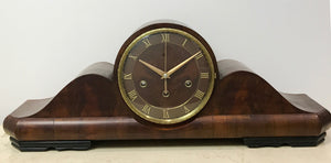 Vintage Quartz Battery Mantel Clock | eXibit collection