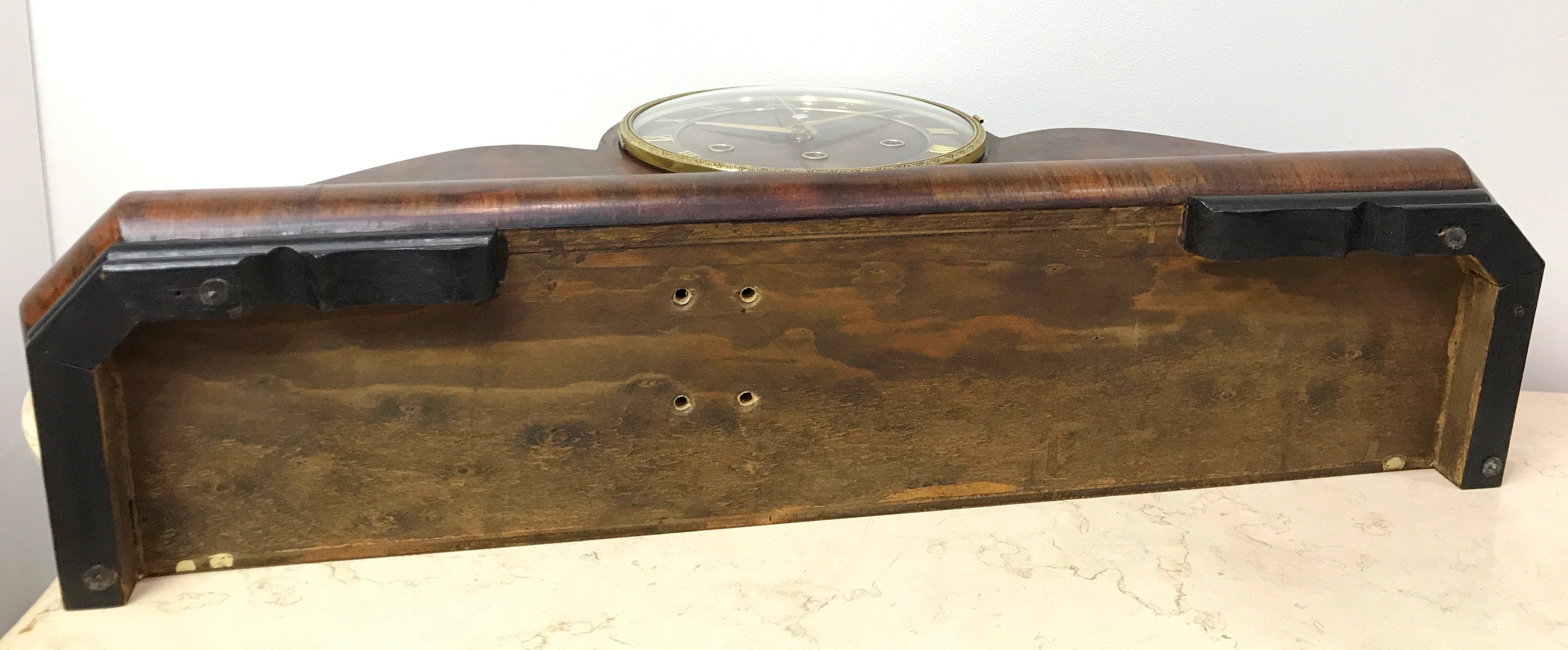Vintage Quartz Battery Mantel Clock | eXibit collection