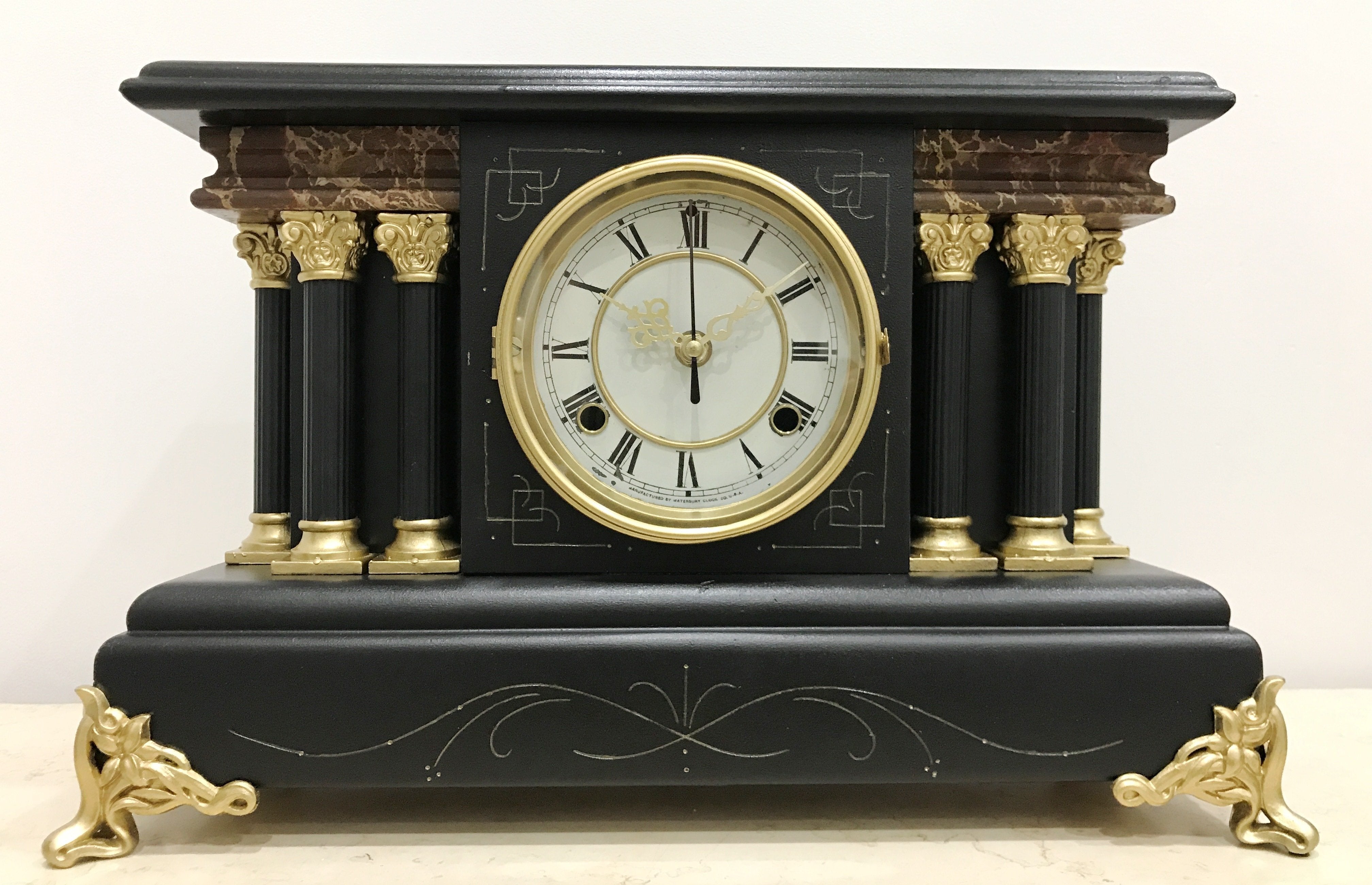 Antique Waterbury Mantel Clock | eXibit collection