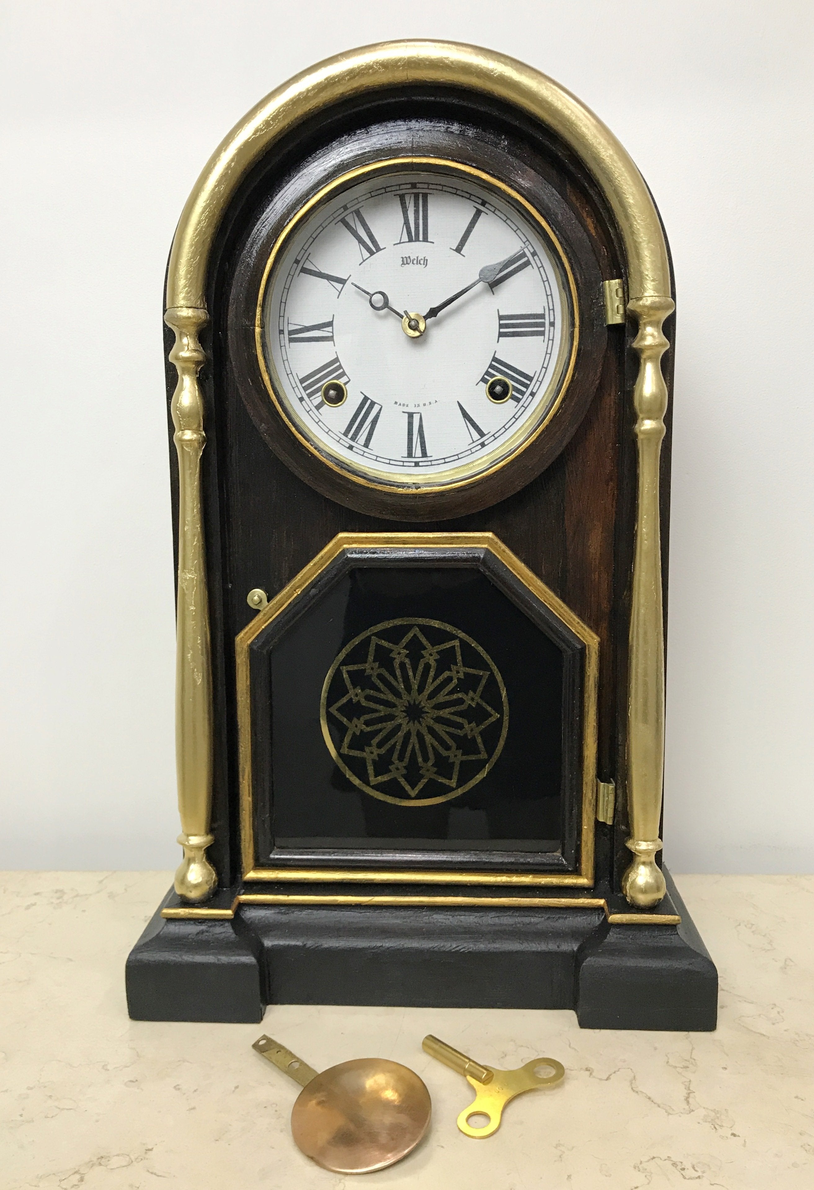 Antique Welch Mantel Clock | eXibit collection