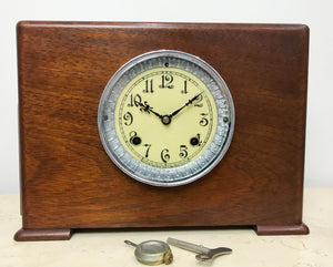 Vintage Art Deco New Haven Mantel Clock | eXibit collection