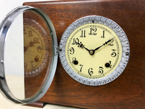 Vintage Art Deco New Haven Mantel Clock | eXibit collection